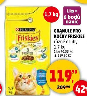 Granule pro kočky Friskies