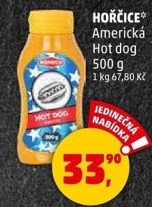 Hořčice na hot dog Boneco