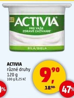 Jogurt ochucený Activia Danone