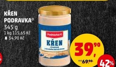 Křen strouhaný Podravka