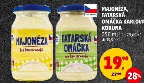 Majonéza Karlova Koruna