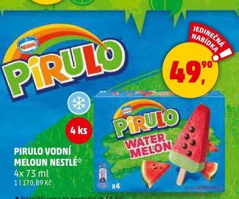 Nanuk Meloun Pirulo Nestlé