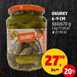 Okurky Karlova Koruna
