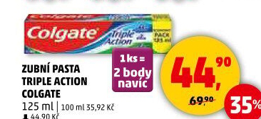 Pasta na zuby Triple Action Colgate