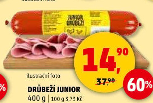 Salám drůbeží Junior