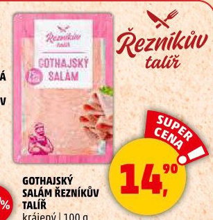 Salám Gothaj Řezníkův talíř