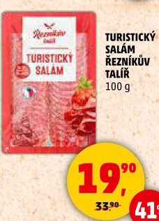 Salám turistický Řezníkův talíř