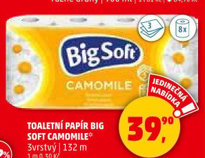 Toaletní papír 3vrstvý Big Soft