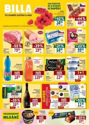 akční leták BILLA 16.7.2025-22.7.2025