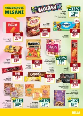 akční leták BILLA 16.7.2025-22.7.2025