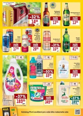 akční leták BILLA 16.7.2025-22.7.2025