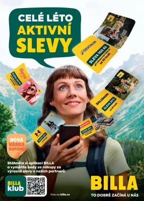 akční leták BILLA 16.7.2025-22.7.2025