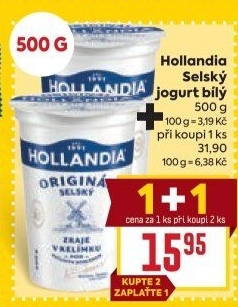 Bílý jogurt selský Hollandia