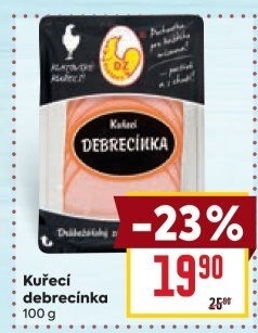 Kuřecí debrecínka DZ Klatovy