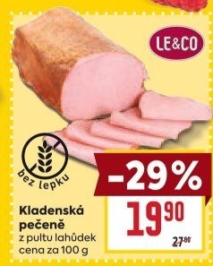 Pečeně kladenská LE&