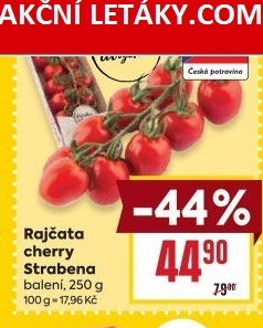 Rajčata cherry keříková Čerstvě utrženo
