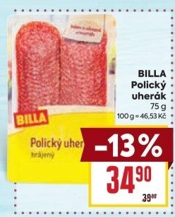 Salám Uherák polický Billa