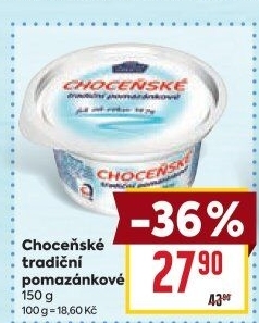 Tradiční pomazánkové Choceňské