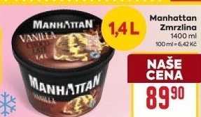 Zmrzlina v kelímku Manhattan Nestlé