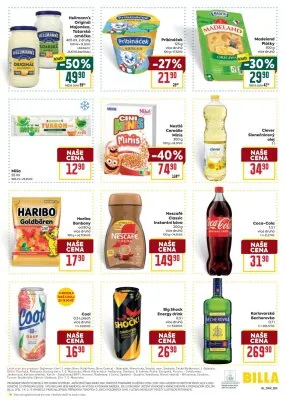 akční leták BILLA 16.7.2025-22.7.2025