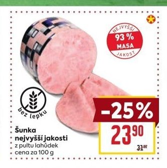 Šunka nejvyšší jakosti