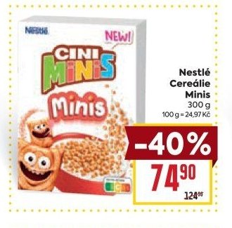 Nestlé Cereálie Minis