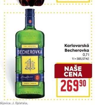 Karlovarská Becherovka