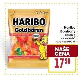 Bonbony želé Haribo