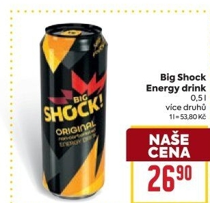 Energetický nápoj Big Shock