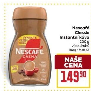 Instantní káva Nescafé Classic