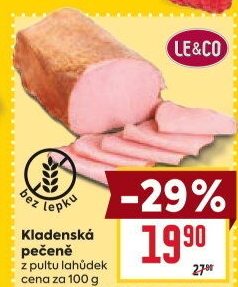 Pečeně kladenská LE&