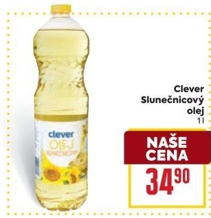 Slunečnicový olej Clever