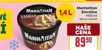 Zmrzlina v kelímku Manhattan Nestlé