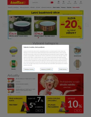 akční leták bauMax 16.7.2025-22.7.2025