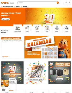 akční leták OBI 16.7.2025-22.7.2025