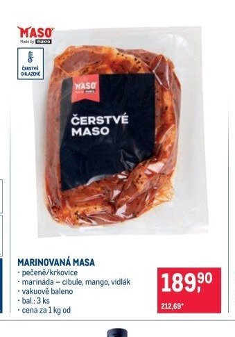 MARINOVANÁ MASA