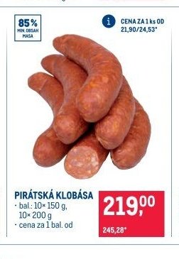 PIRÁTSKÁ KLOBÁSA