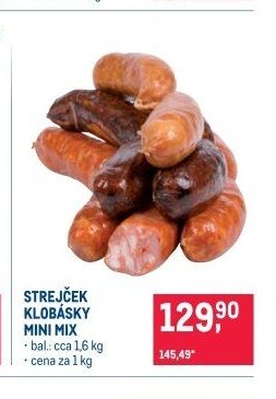 STREJČEK KLOBÁSKY MINI MIX