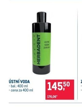 ÚSTNÍ VODA