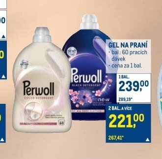 Perwoll prací gel