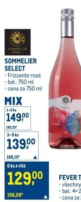 Frizzante Rosé Sommelier Select