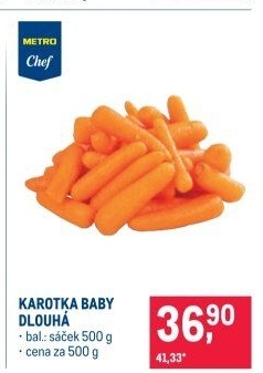 Karotka baby Metro Chef