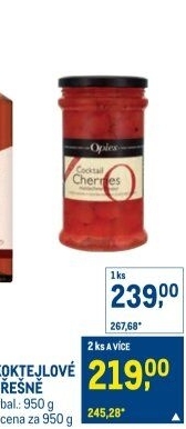 Koktejlové třešně Opies