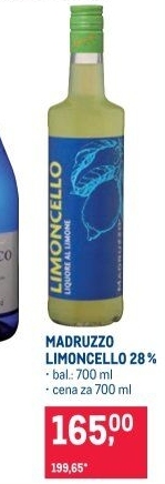 Likér Limoncello Madruzzo