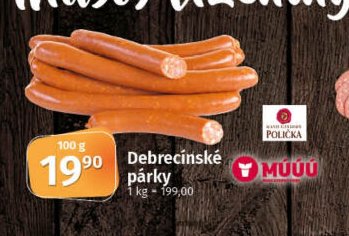 Debrecínské párky
