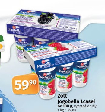 Zott Jogobella Lcasei 6x 100 g