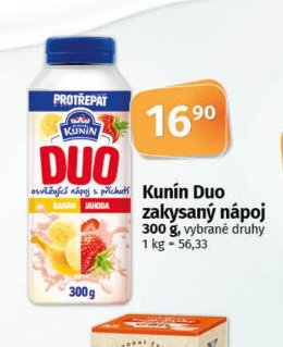 Kunín Duo zakysaný nápoj