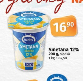 Smetana 12%