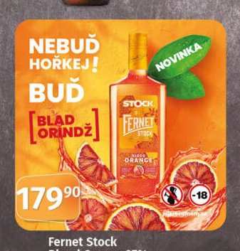 Fernet Stock Blood Orange 27%