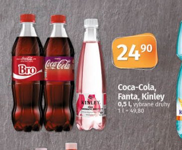 Coca-Cola, Fanta, Kinley